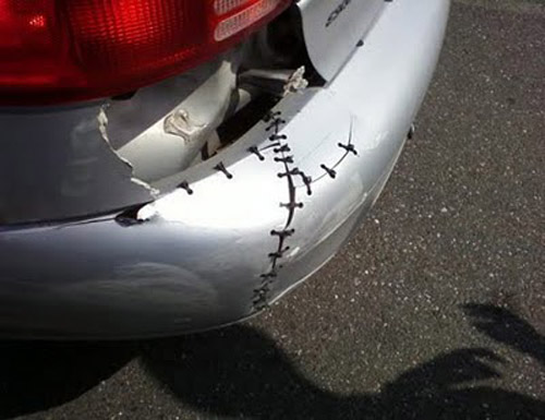 Miếng khâu chuyên nghiệp như các thợ may.