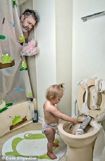 Dọn dẹp đồ giúp cha