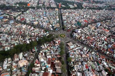 Sài Gòn, khác lạ, tuyệt đẹp, không trung, nhiếp ảnh gia, Giản Thanh Sơn