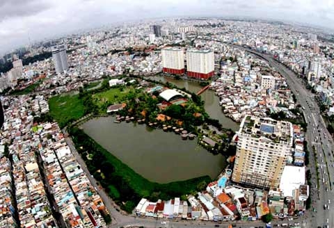 Sài Gòn, khác lạ, tuyệt đẹp, không trung, nhiếp ảnh gia, Giản Thanh Sơn