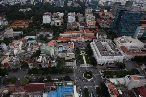 Sài Gòn, khác lạ, tuyệt đẹp, không trung, nhiếp ảnh gia, Giản Thanh Sơn